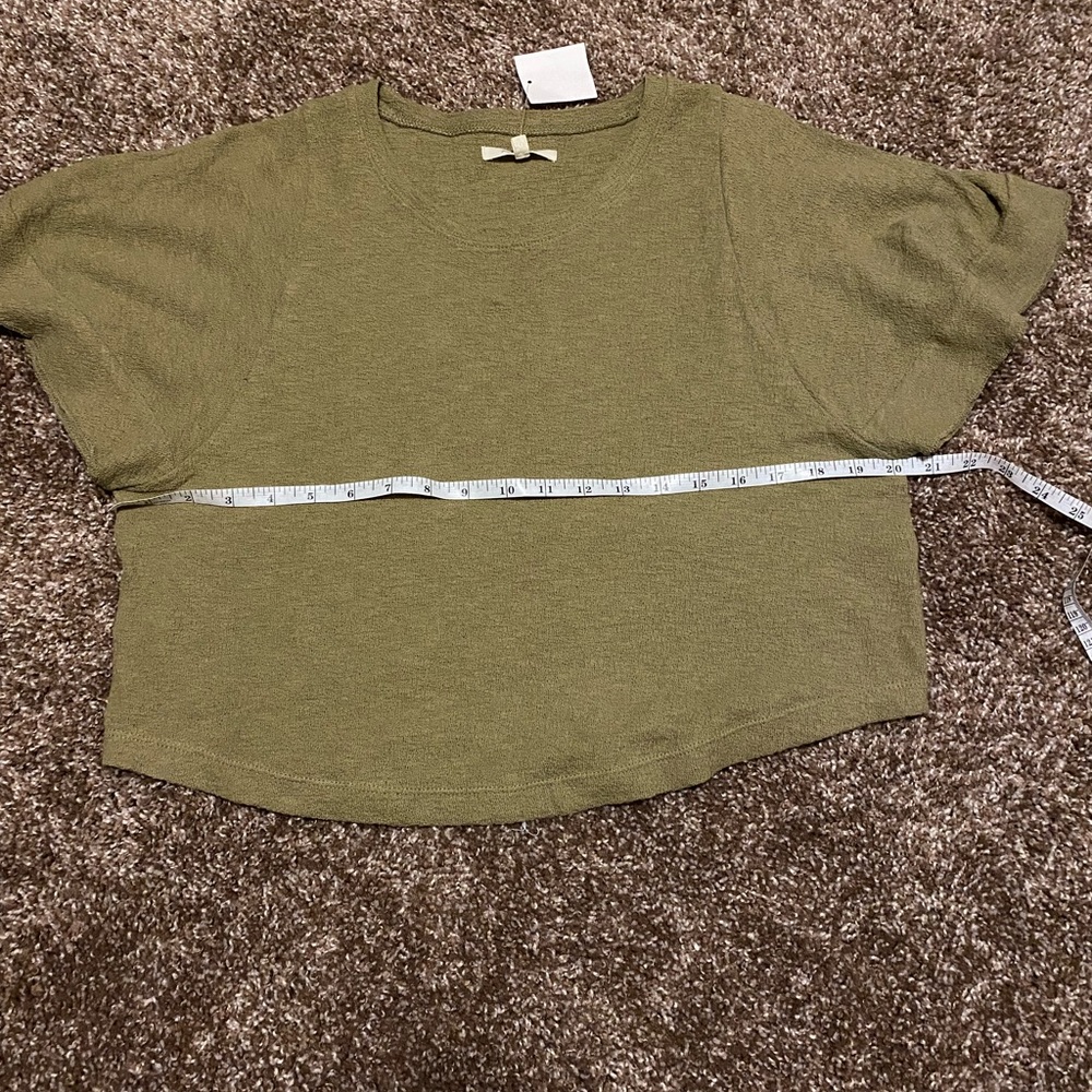 Madewell Texture & Thread Flutter-Sleeve Top - Picture 7 of 9